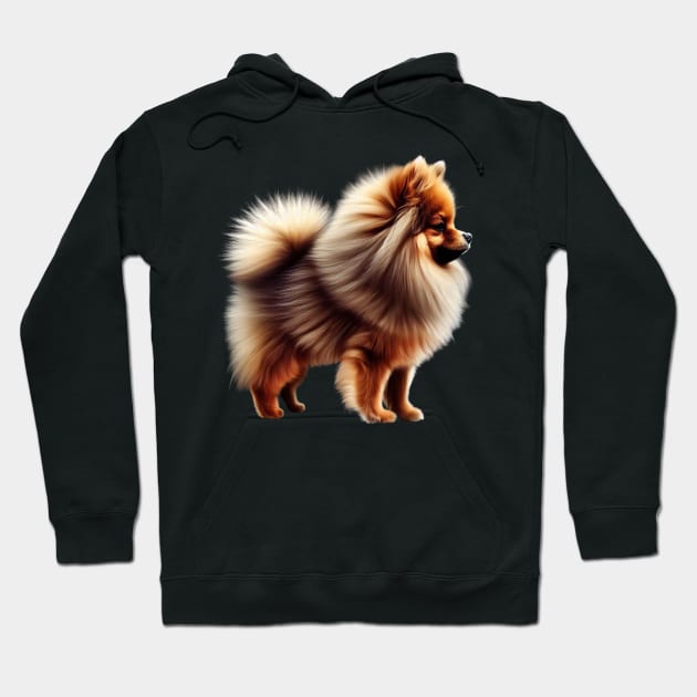 Pomeranian Perfection Hoodie by Stupid Coffee Designs